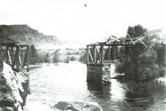 Old Red Bridge in Hot Sulphur Springs